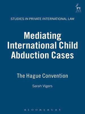 cover image of Mediating International Child Abduction Cases